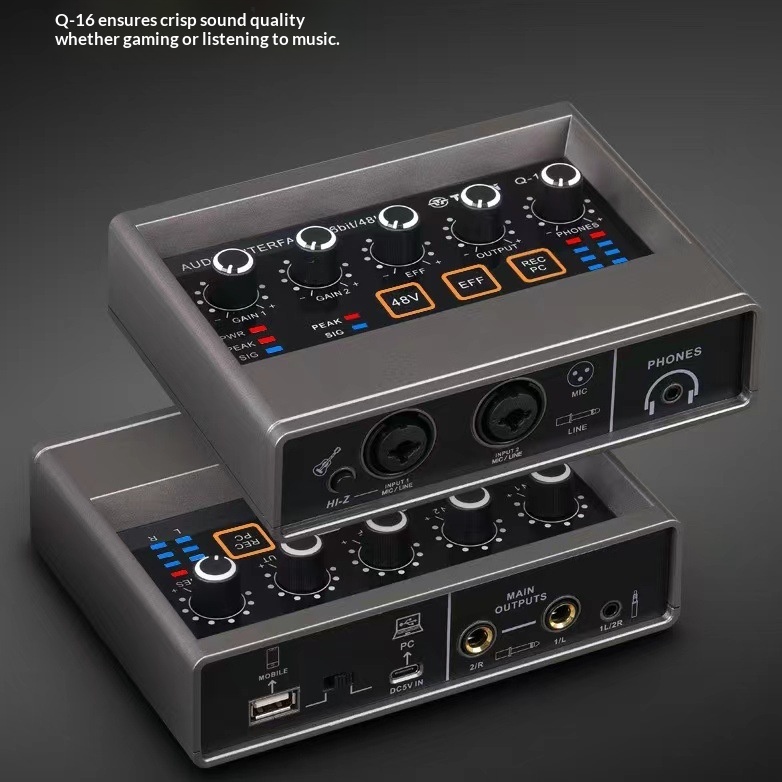 Song With Musical Instrument - Kartu Suara Rekaman Profesional DSP Reverb