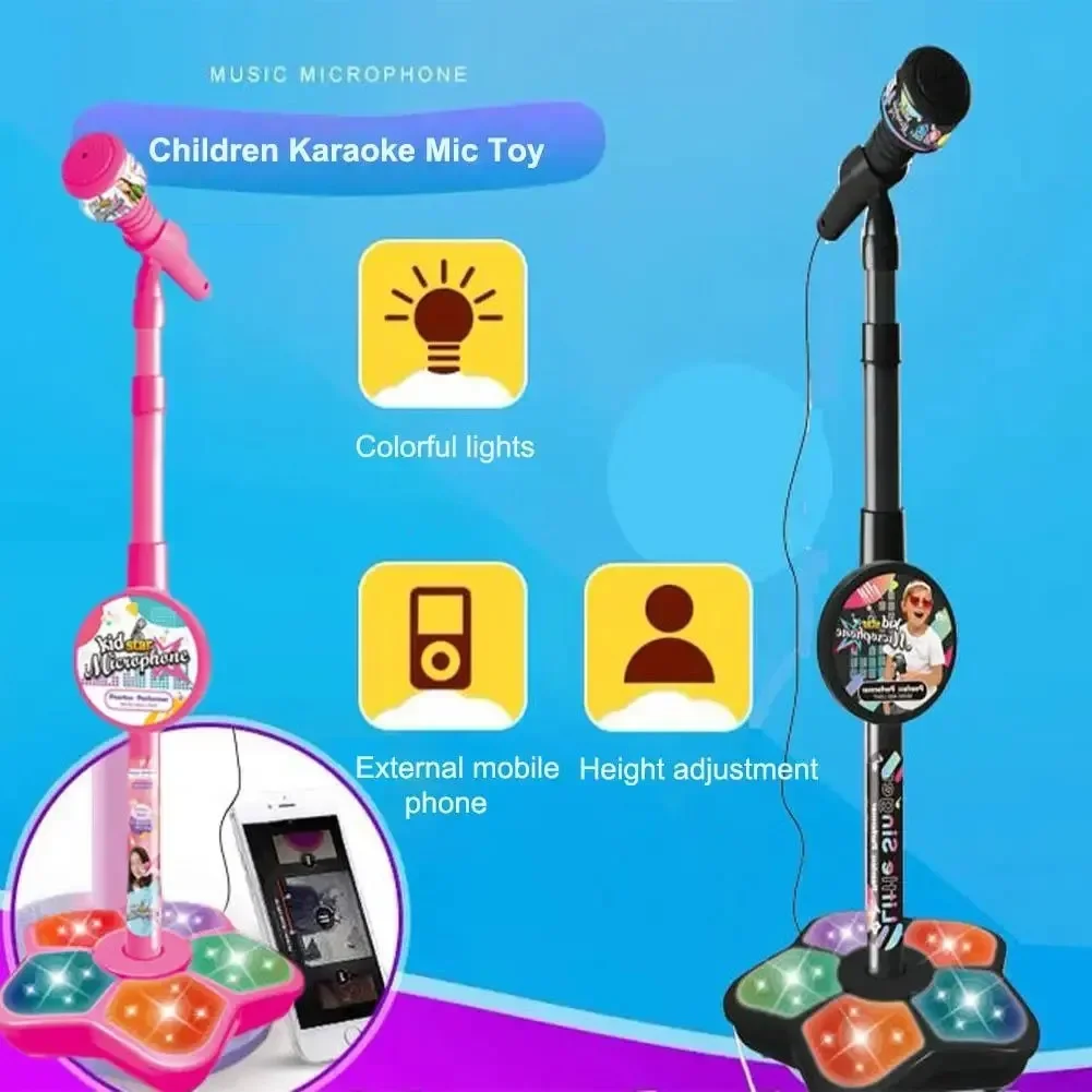 Song With Musical Instrument - Mikrofon Anak-anak dengan Stand Lagu Karaoke