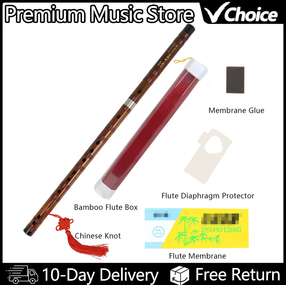 Bagpipe Practice Chanter - M MBAT seruling bambu profesional instrumen
