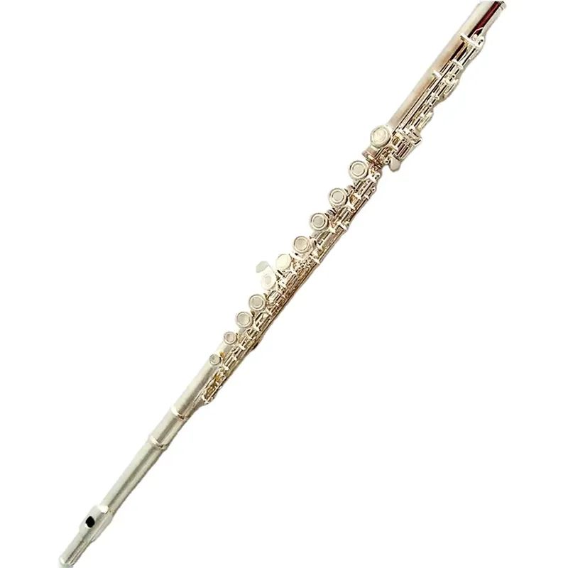 Musical Instrument In Orchestra - Seruling Perak Berlapis 16 17 Lubang,