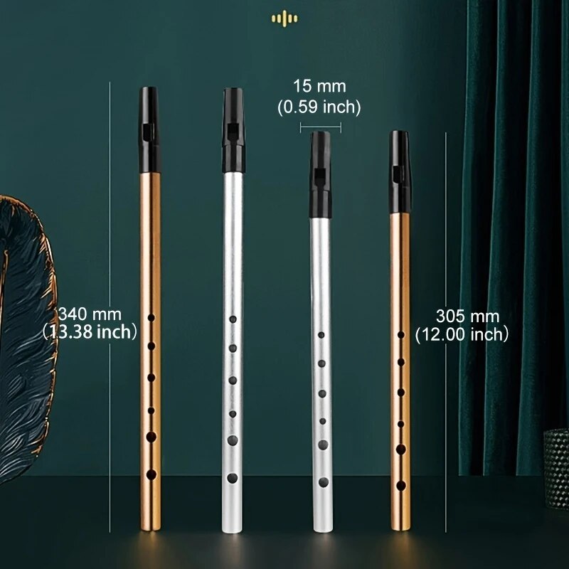 Tin Whistle Flute - Miwayer Peluit Irlandia Asli Seruling C/D