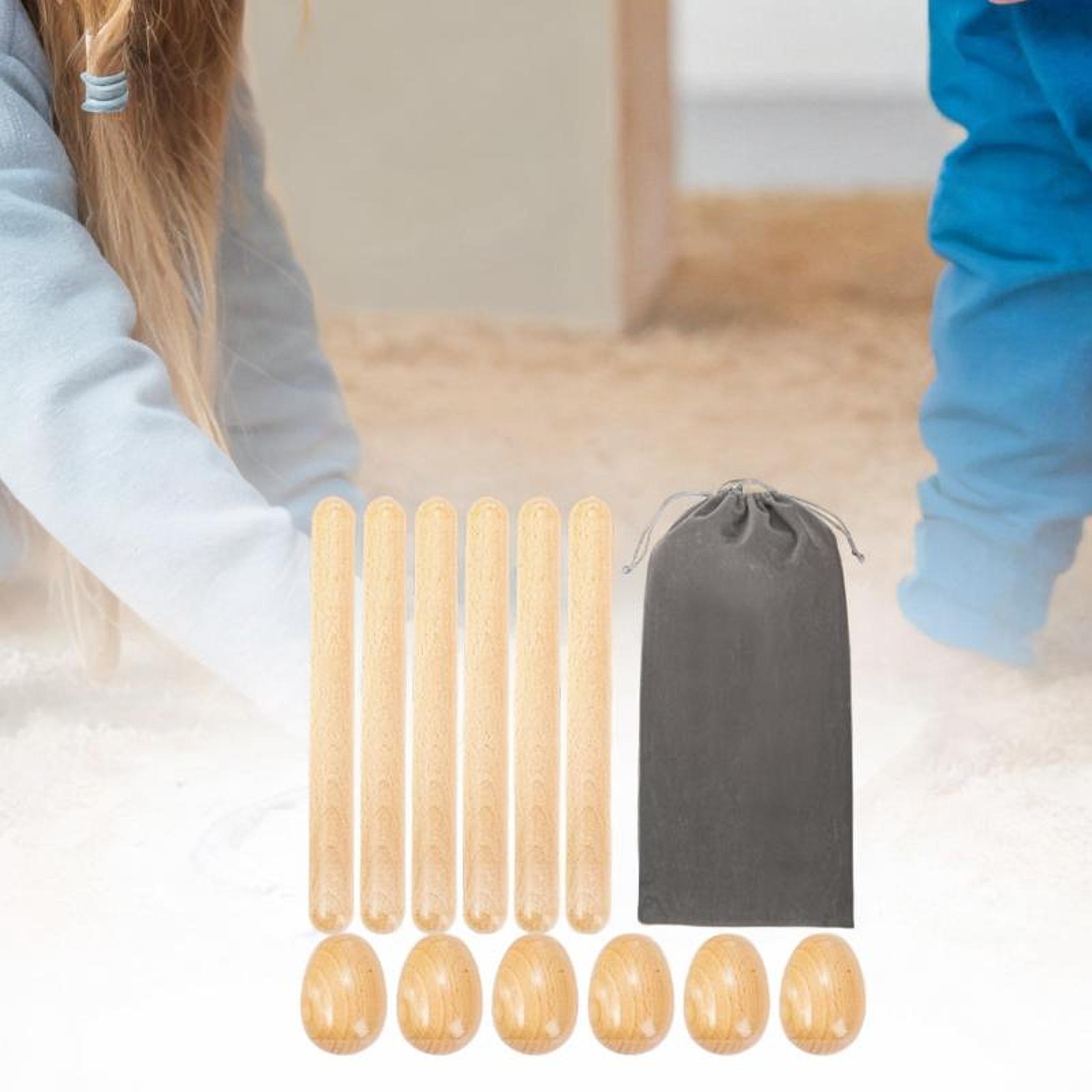 Alat Musik Kayu Stik Irama Per - Musical Instrument Maraca ulasan dan harga