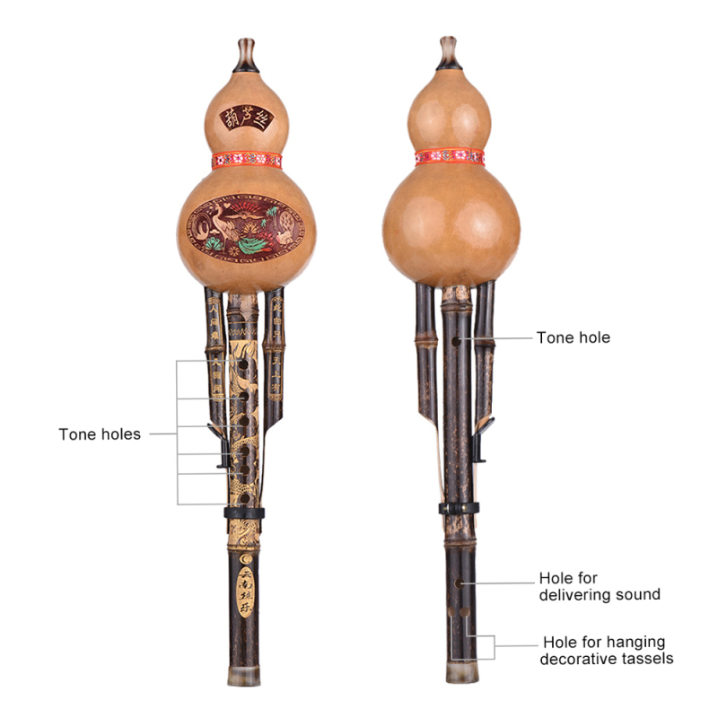 Hulusi bambu hitam buatan tang - Bagpipe Practice Chanter ulasan dan harga