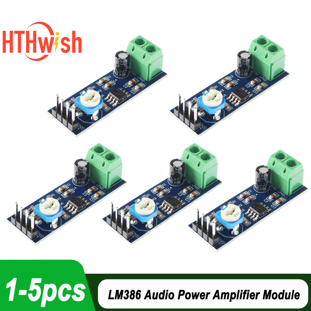 Modul Penguat Daya Audio LM386 - Dobro Resonator Guitar ulasan dan harga