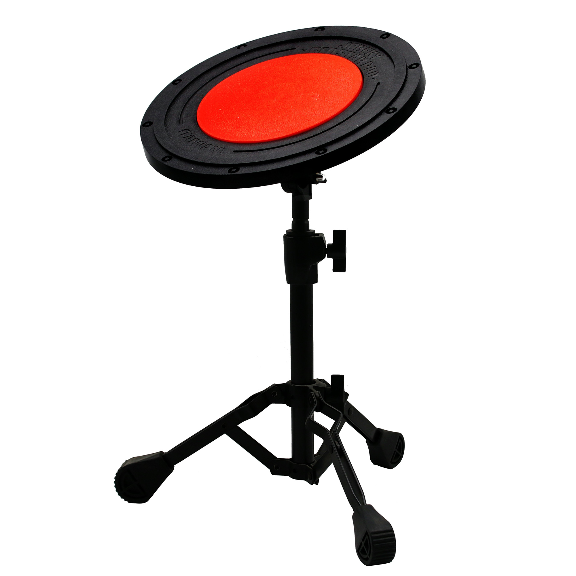 Pad Drum Latihan Silikon Merah - Musical Instrument Logo ulasan dan harga