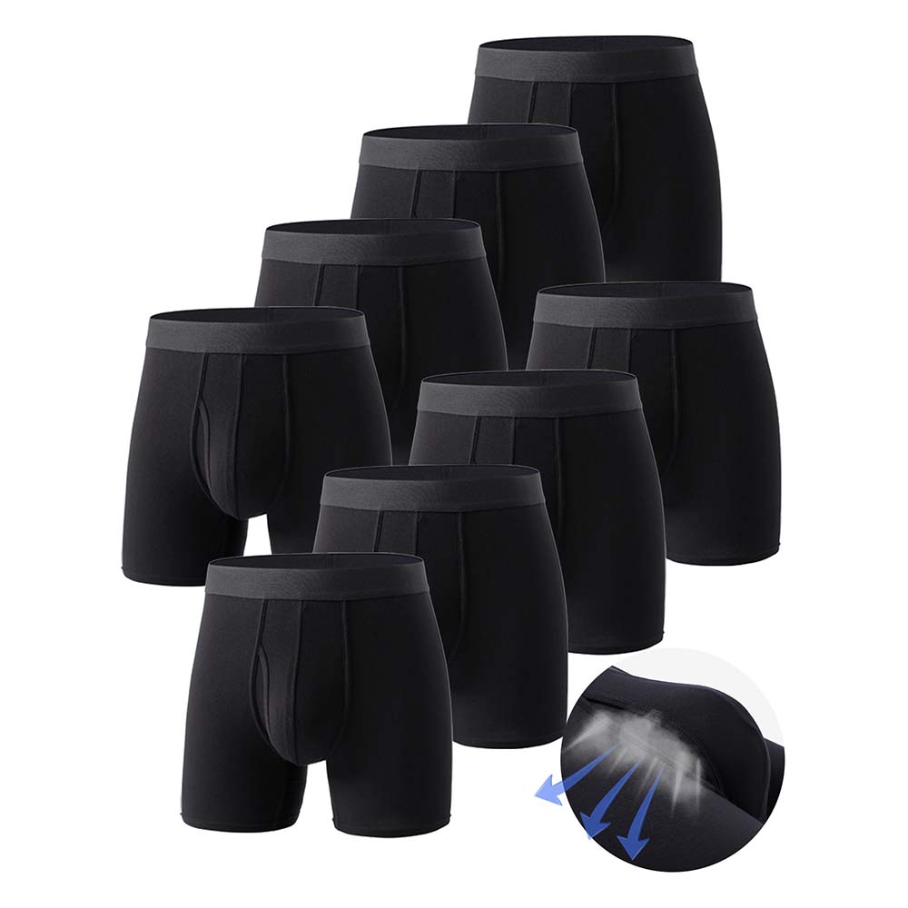 8 Buah Celana Boxer Pria Hitam - Didgeridoo Bamboo ulasan dan harga
