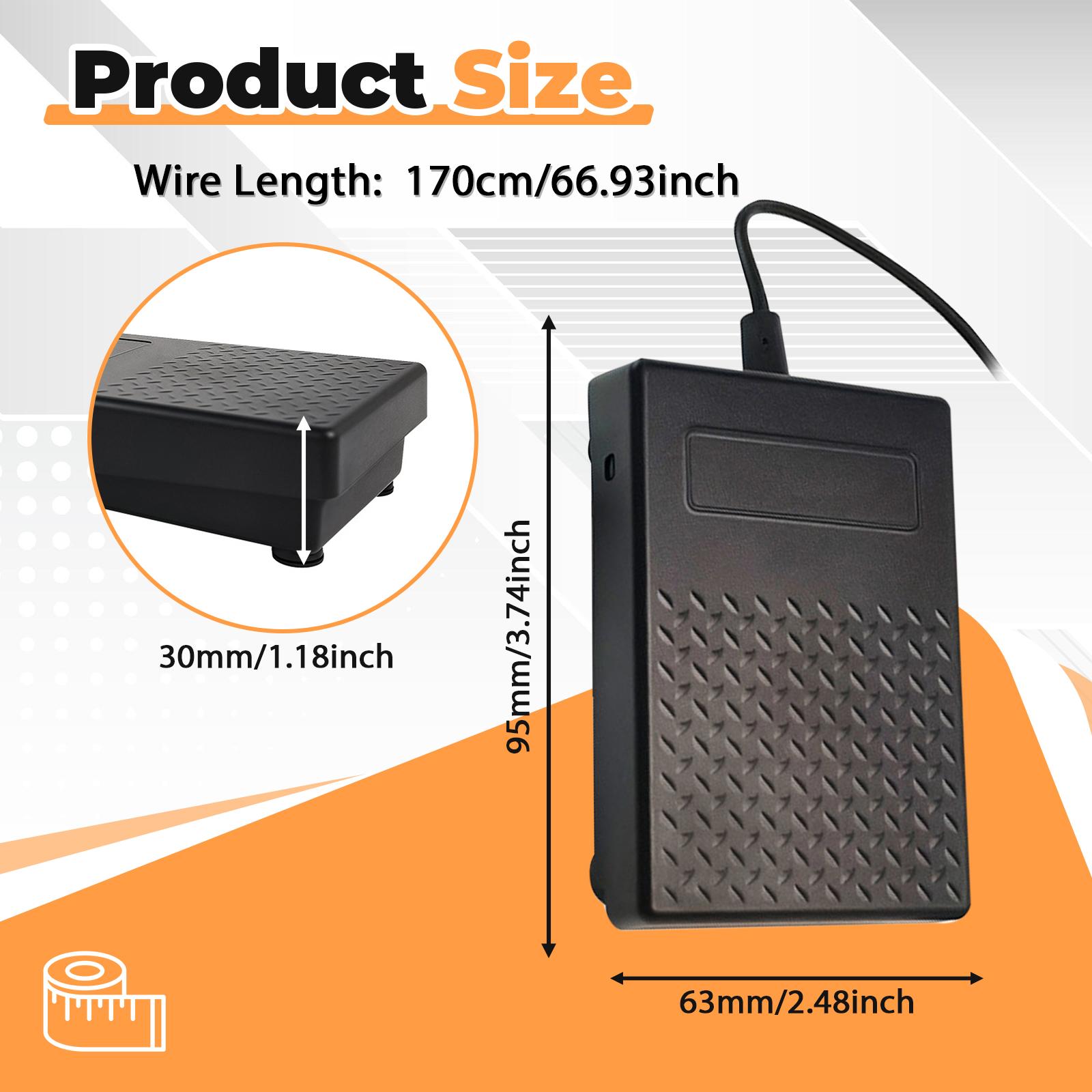 Pedal Sustain Elektronik 3.5mm - Musical Instrument Keyboard ulasan dan harga