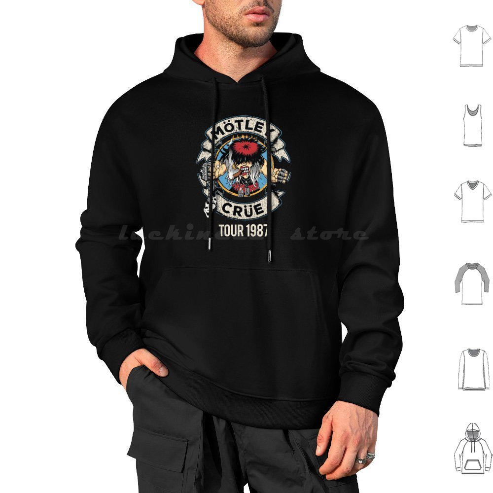 The-Greats-Crue Hoodie Katun L - Musical Instrument Logo ulasan dan harga