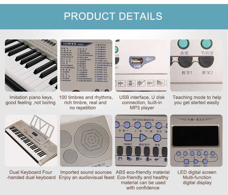 MSKeyboard Alat Musik OEM Mode - Song With Musical Instrument ulasan dan harga