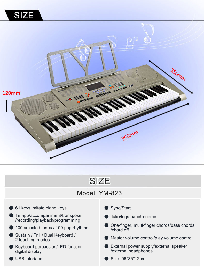 MSKeyboard Alat Musik OEM Mode - Song With Musical Instrument ulasan dan harga