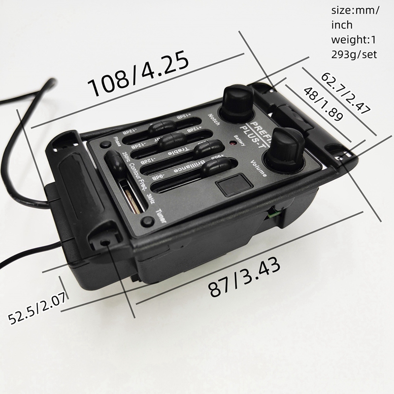 Pickup Gitar Prefix Plus-T Pre - Dobro Resonator Guitar ulasan dan harga