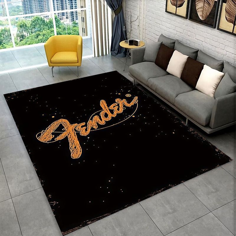 Karpet Lantai Anti-Selip denga - Musical Instrument Logo ulasan dan harga