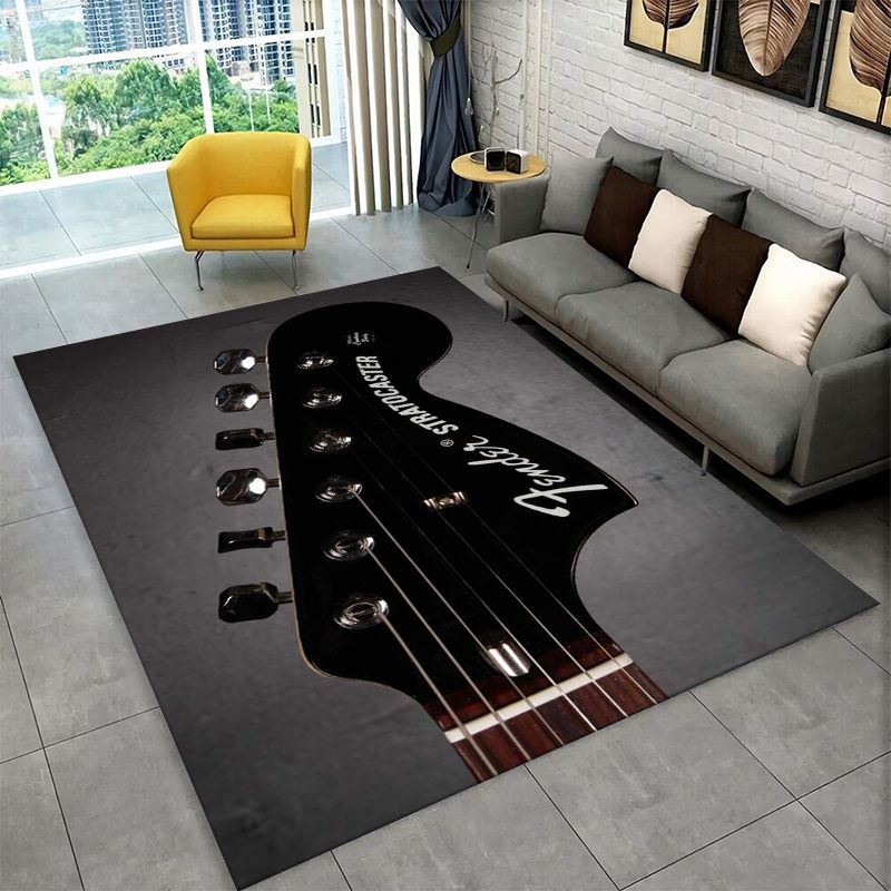 Karpet Lantai Anti-Selip denga - Musical Instrument Logo ulasan dan harga