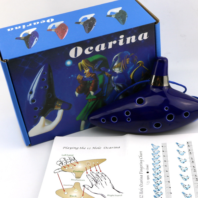 Panas ﻿   Ocarina Keramik Lege - Song With Musical Instrument ulasan dan harga