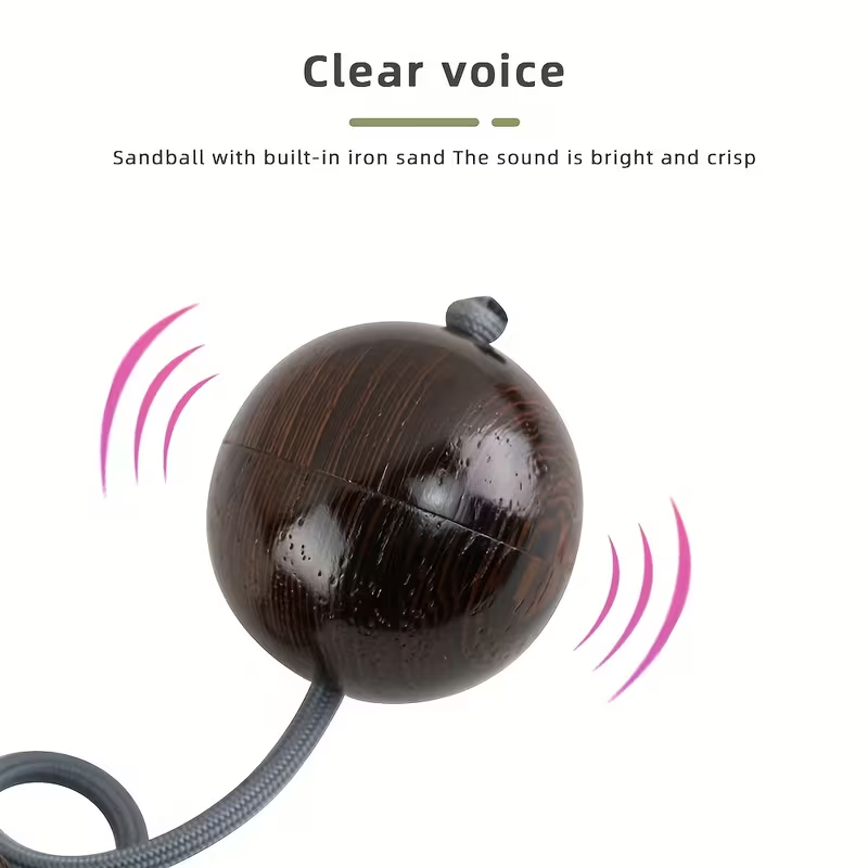 Bola ritme kayu beech, bambu,  - Musical Instrument Maraca ulasan dan harga