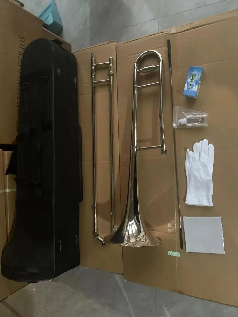 Promo Trombon Berbagai Model D - Musical Instrument Logo ulasan dan harga