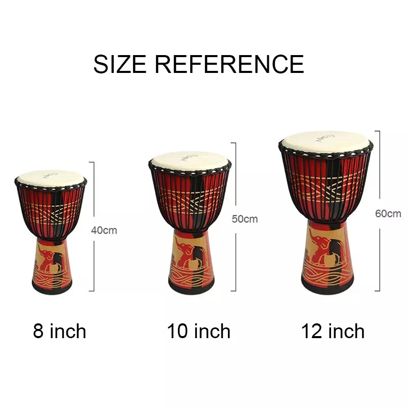 Drum Djembe Afrika Ukuran Dewa - Musical Instrument Logo ulasan dan harga
