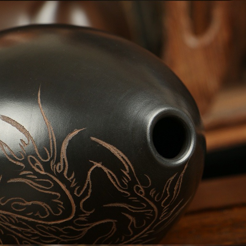 Ocarina 8 Lubang Hitam Portabe - Musical Instrument Maraca ulasan dan harga
