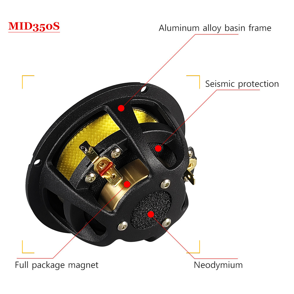 Speaker Mid-Range 3,5 Inci Ber - Musical Instrument Trumpet ulasan dan harga