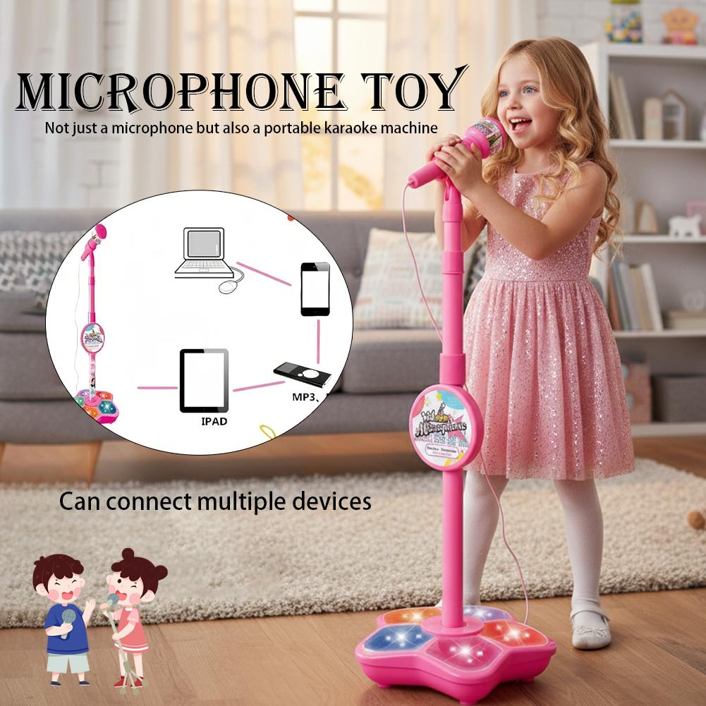Mikrofon Anak dengan Stand Kar - Song With Musical Instrument ulasan dan harga