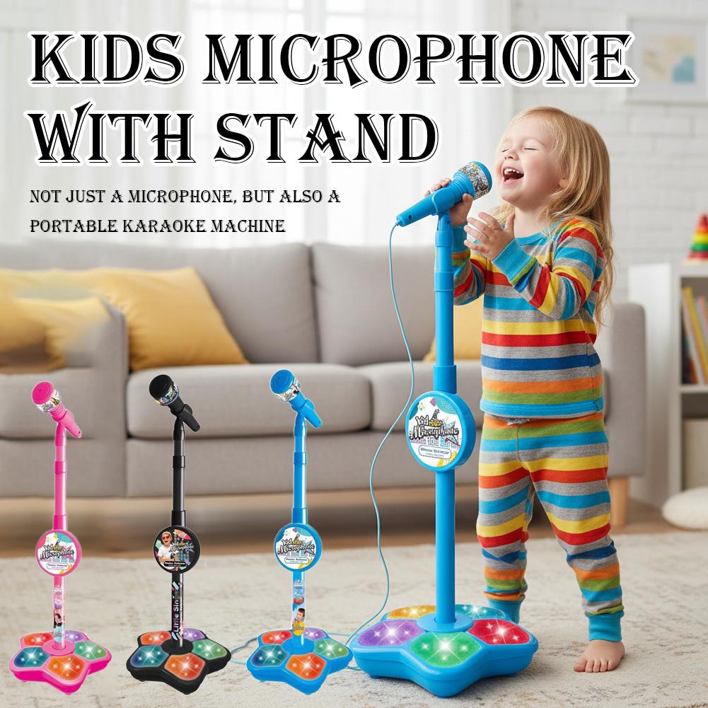Mikrofon Anak dengan Stand Kar - Song With Musical Instrument ulasan dan harga