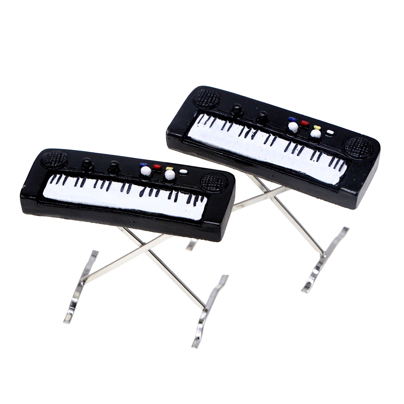 1:12 Model Alat Musik Keyboard - Musical Instrument Keyboard ulasan dan harga