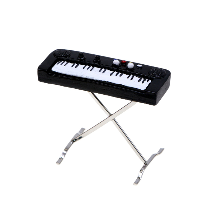 1:12 Model Alat Musik Keyboard - Musical Instrument Keyboard ulasan dan harga